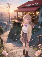 坂の上の陽子。