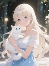 画像生成チャレンジ·白猫のシロちゃん の投稿作品