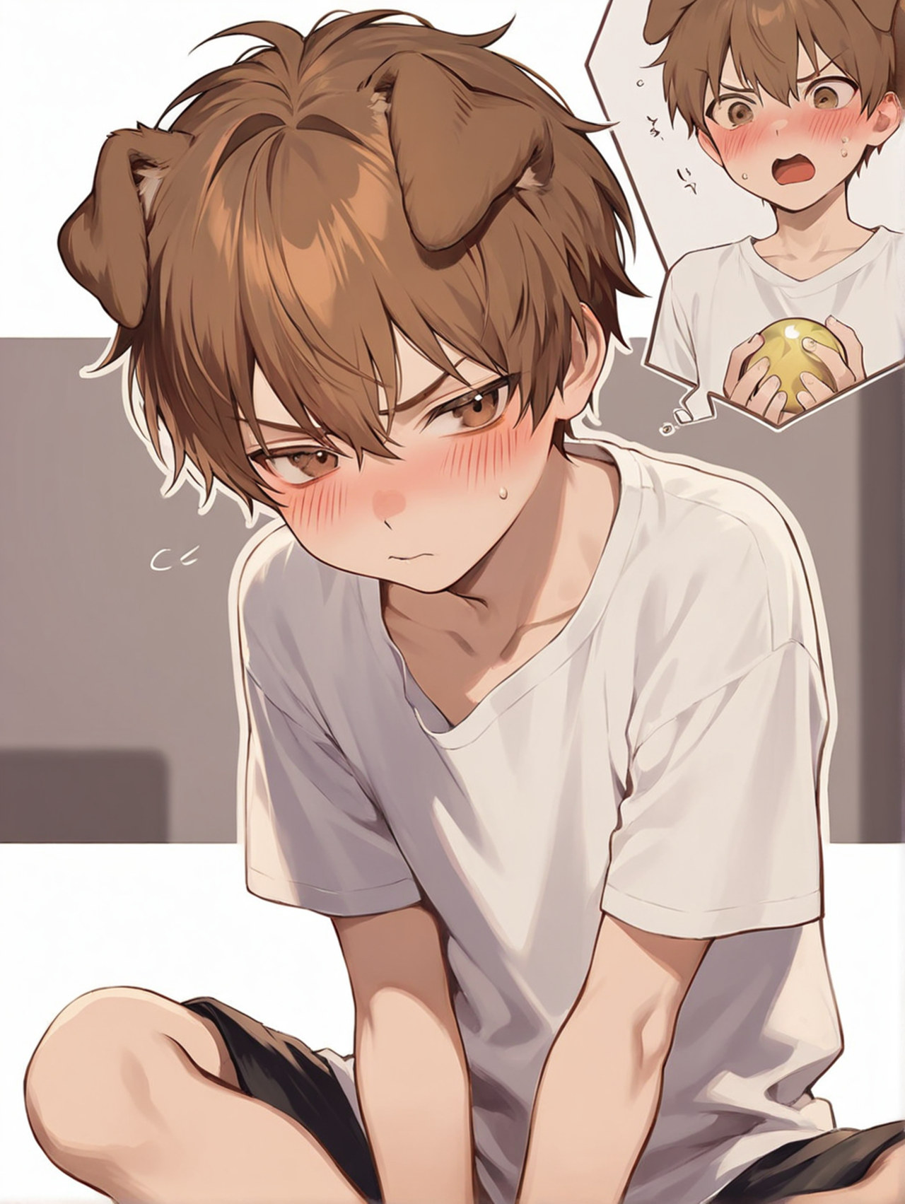 ツンデレの男の子🫣‪ — .Hina_-chanさんのAIイラスト