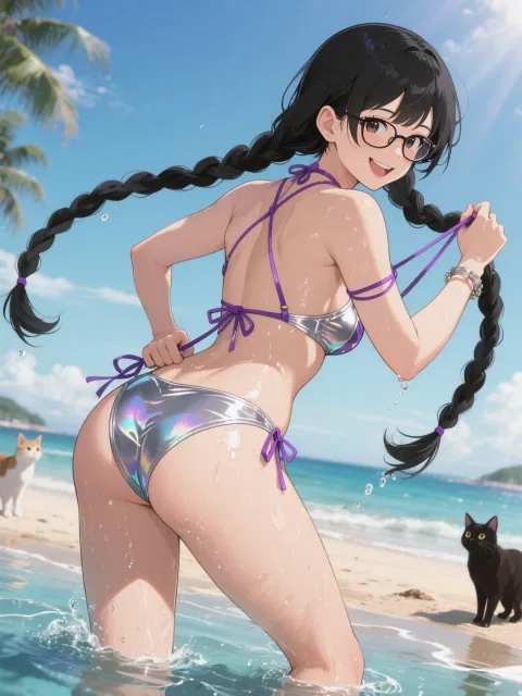 グラビア灯子さんのブラ直し?