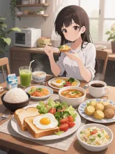 日曜日の朝ごはん