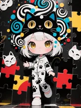 GO-UP ART 【Neither】Peraly: 猫にゃん.
