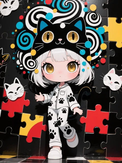 GO-UP ART 【Neither】Peraly: 猫にゃん.