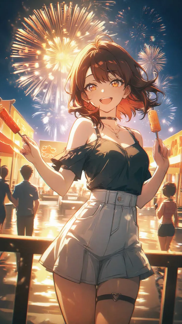 パリピな夏祭りになっちゃった😅