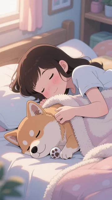 お昼寝 癒し全開