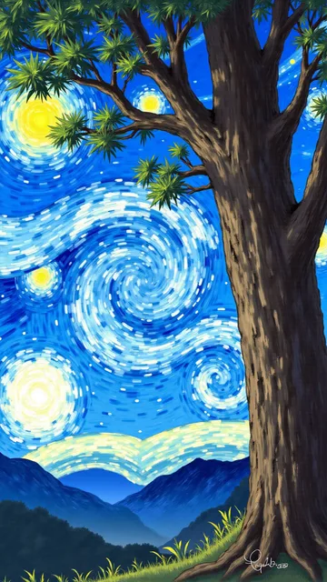 Van Gogh style
