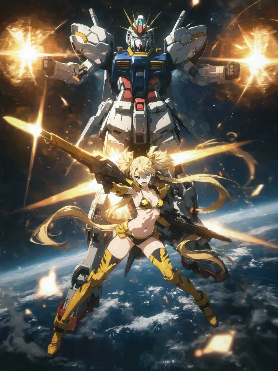 ガンダムと夢の共闘