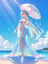 日傘の似合う女 — 傘イラストのAIイラスト|SUPPART