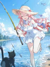 釣りそっちのけの出会い