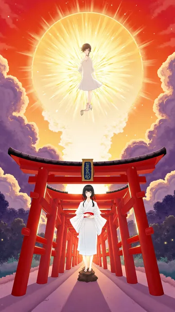 天照大御神を呼べる巫女