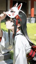 神楽の面·むこうにいるのは誰 の投稿作品