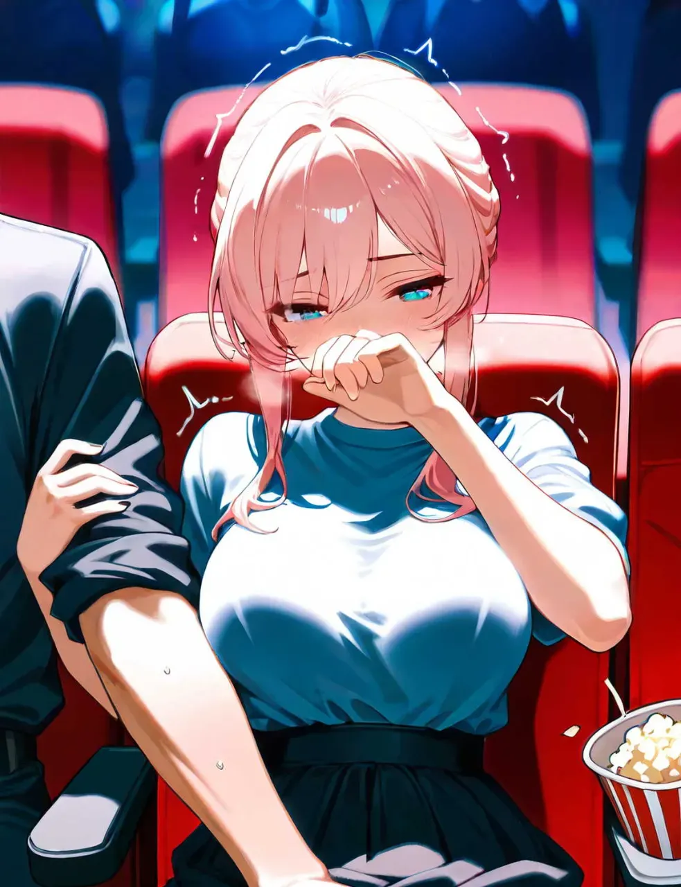 ホラーか？スプラッターか？ まさかの受賞ありがとうございます🤣 怯える彼女は可愛いですからね、えぇ🙄