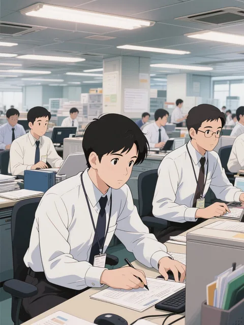 30数年前は世界経済を動かしていた日本人サラリーマン達😊カッコいい!