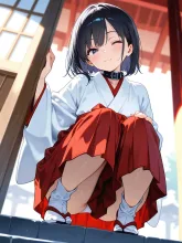 袴の裾②