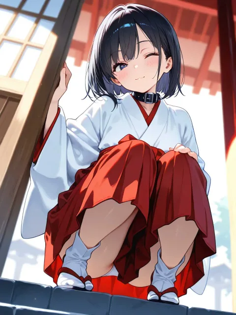 袴の裾②