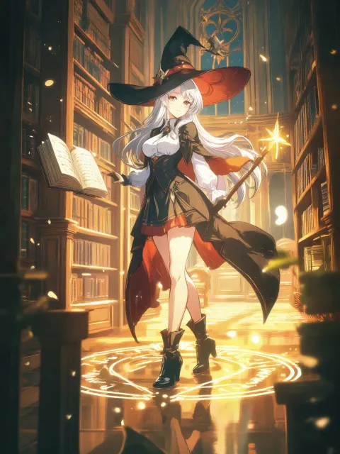 図書館の魔法使い