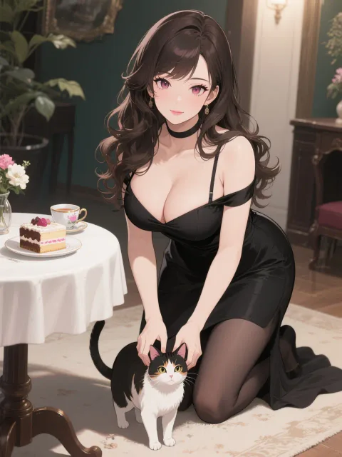 あら アナタもこうして欲しいのかしら?