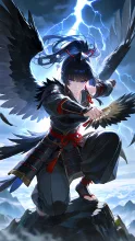 P　黒翼の乙女