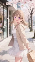 春のお買い物。