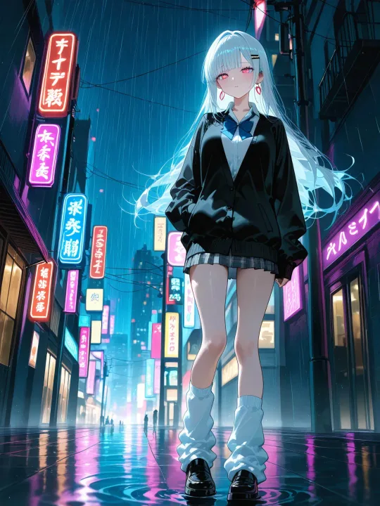 Artwork "雨上がりのネオン" made with SUPPART