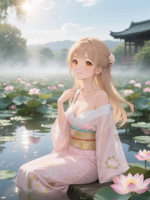 蓮池の陽子。