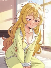 寝起きの彼女·おはよう、まだ眠い の投稿作品