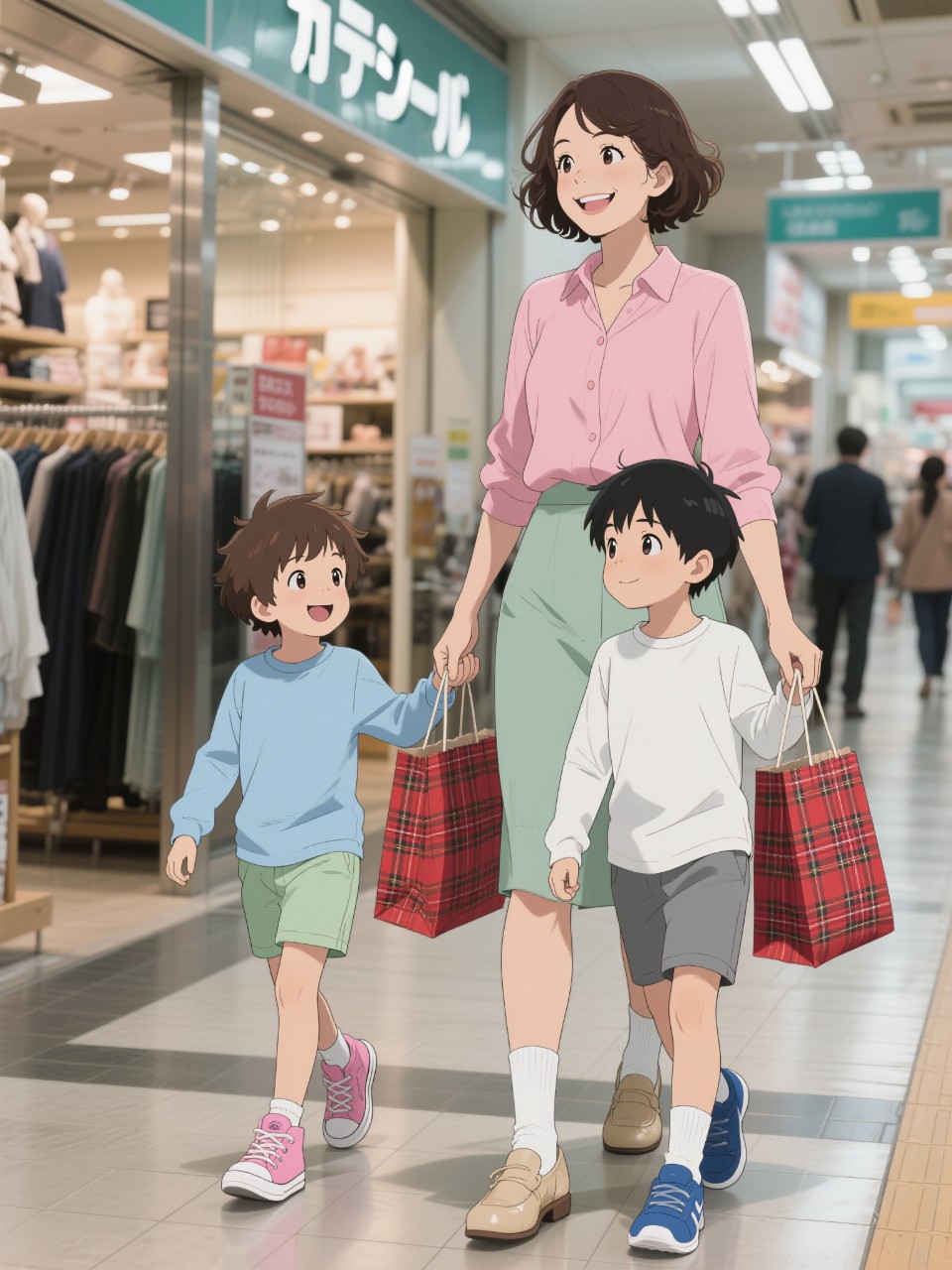 デパートは楽しいねェ!