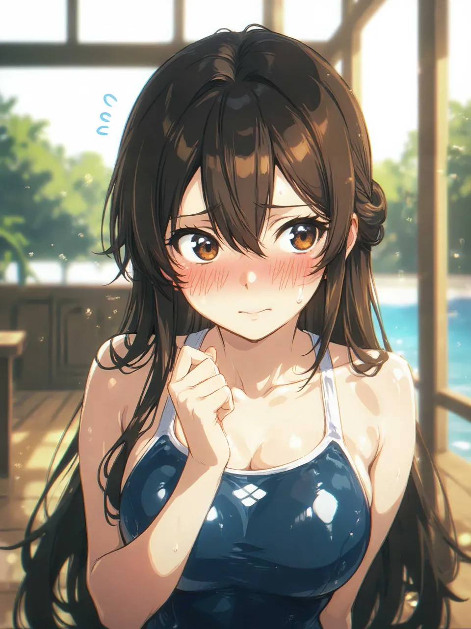 そんな照れなくてもいいよ — hiroさんのAIイラスト