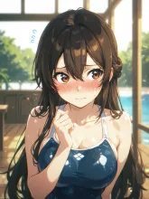 そんな照れなくてもいいよ — hiroさんのAIイラスト