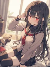 嫌々 — りあさんのAIイラスト