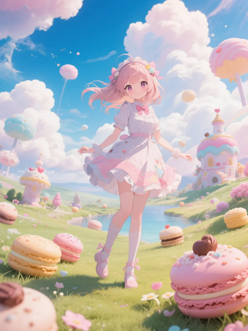夢の中のお菓子の国