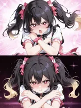 今度は両方ツンだ、難しい。