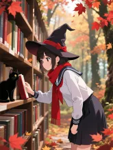 この本だったかな… — miraiさんのAIイラスト