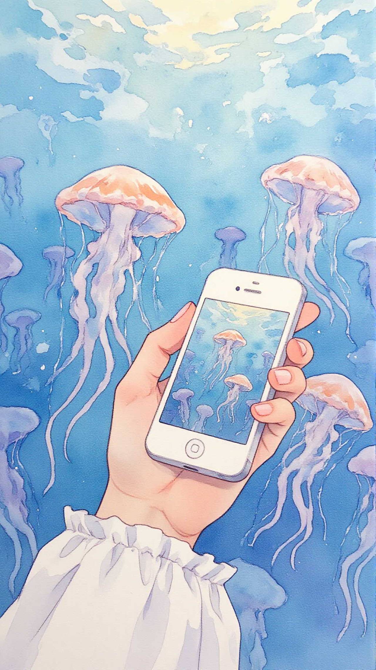 海月 — おじじさんのAIイラスト