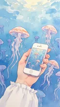 海月 — おじじさんのAIイラスト
