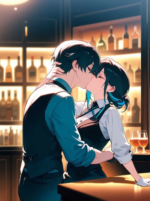 バーでのキス