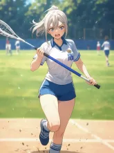 ラクロス — そばかすさんのAIイラスト