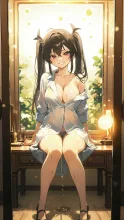 楽屋にて