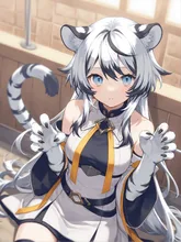 白虎の少女