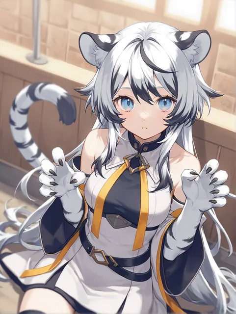 白虎の少女