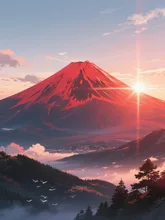画像生成チャレンジ·富士山 の投稿作品