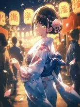 祇園祭の舞妓·千年の都に、ひと夜の華 の投稿作品