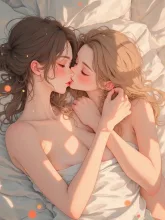 恋人同士の朝♡