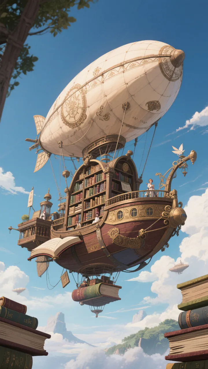 空飛ぶ図書館