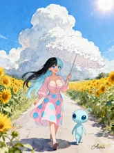仲良しです👽