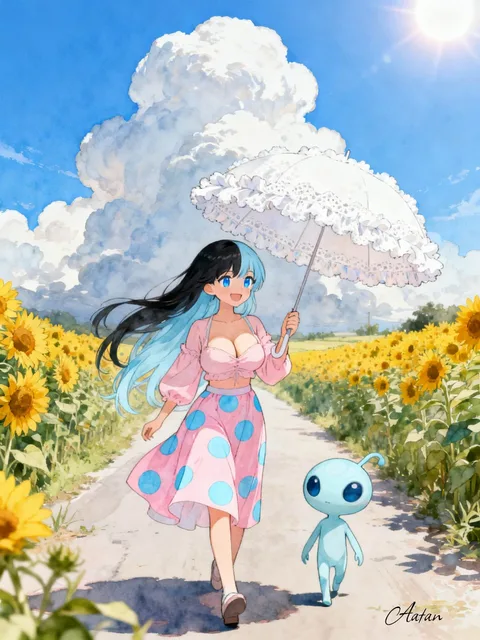 仲良しです👽