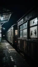 【一話】消えた鴉影駅 — サパリアンさんのAIイラスト