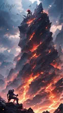 火山登山