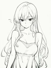 線だけの世界·塗らずに描く の投稿作品