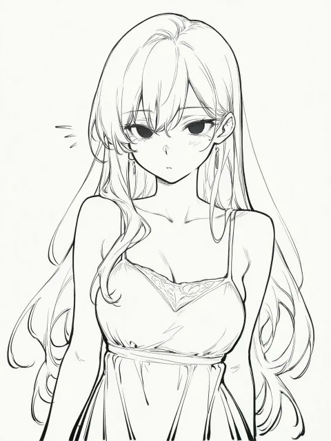 minimalist line-art… - 線だけの世界